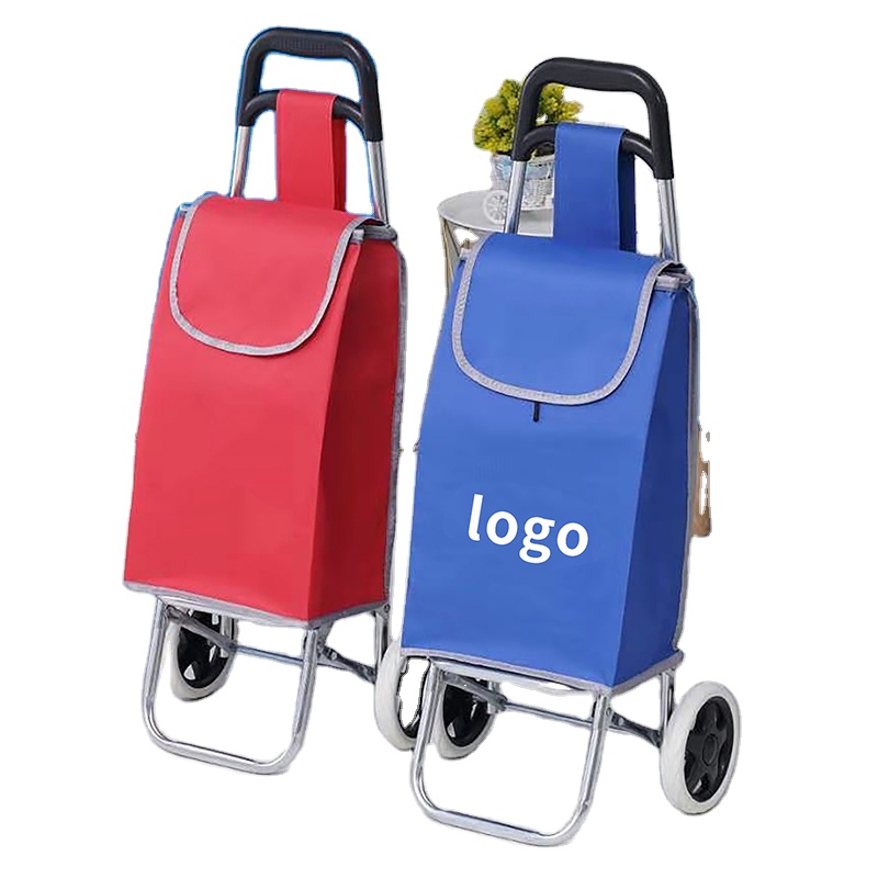 Folding Shopping Bag with Wheels 2