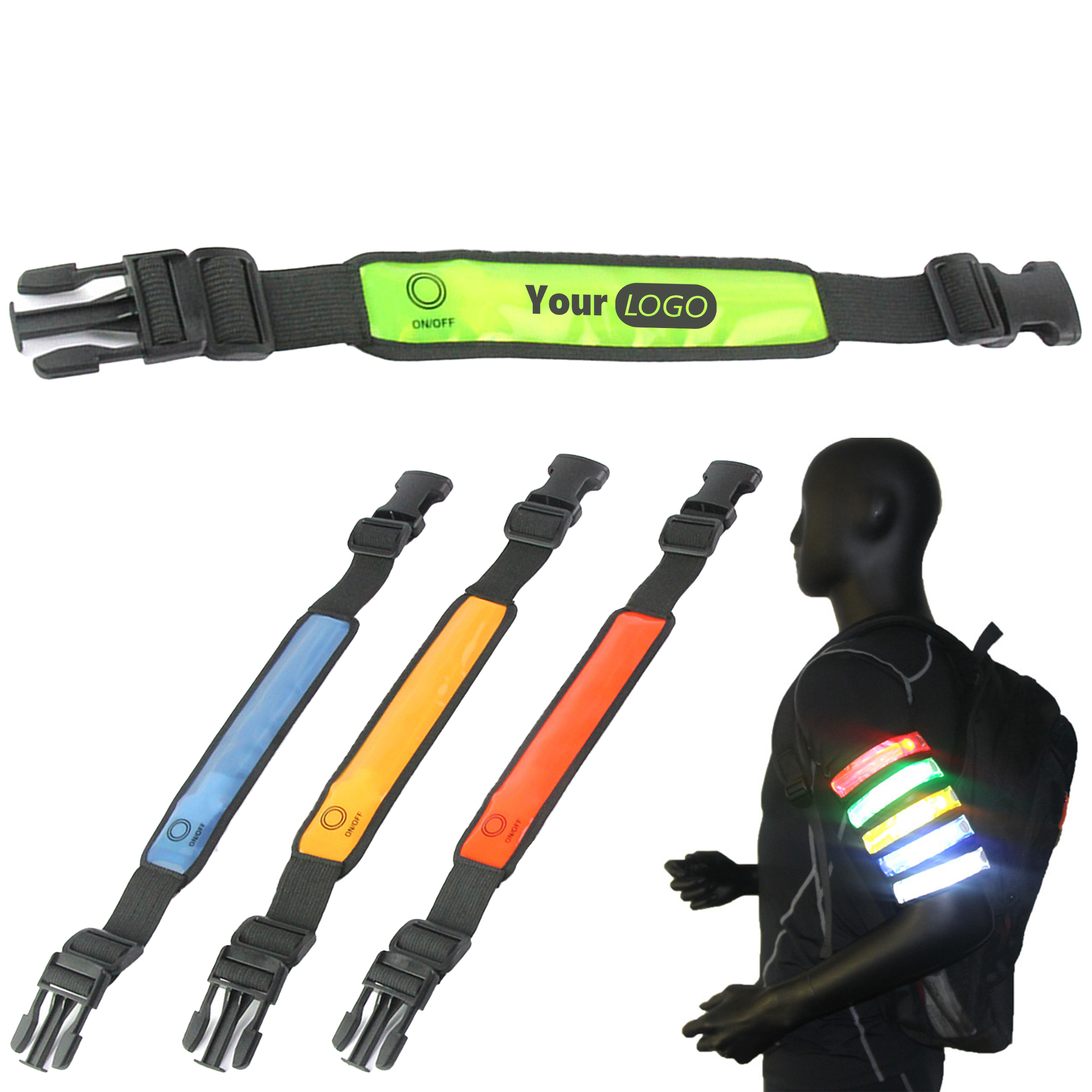 Oxford Outdoor Sports Luminous Reflective Armband 2