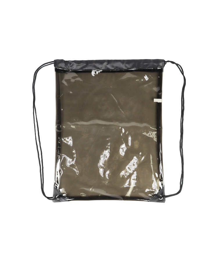 Union Printed - Clear Drawstring Bag 7