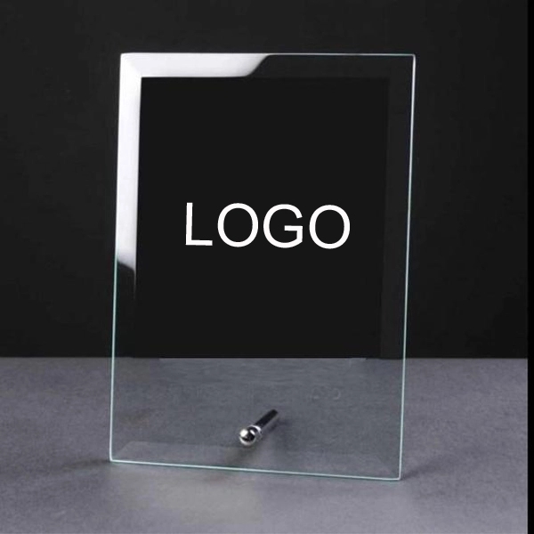 Personalized Anniversary Glass Plaque 3