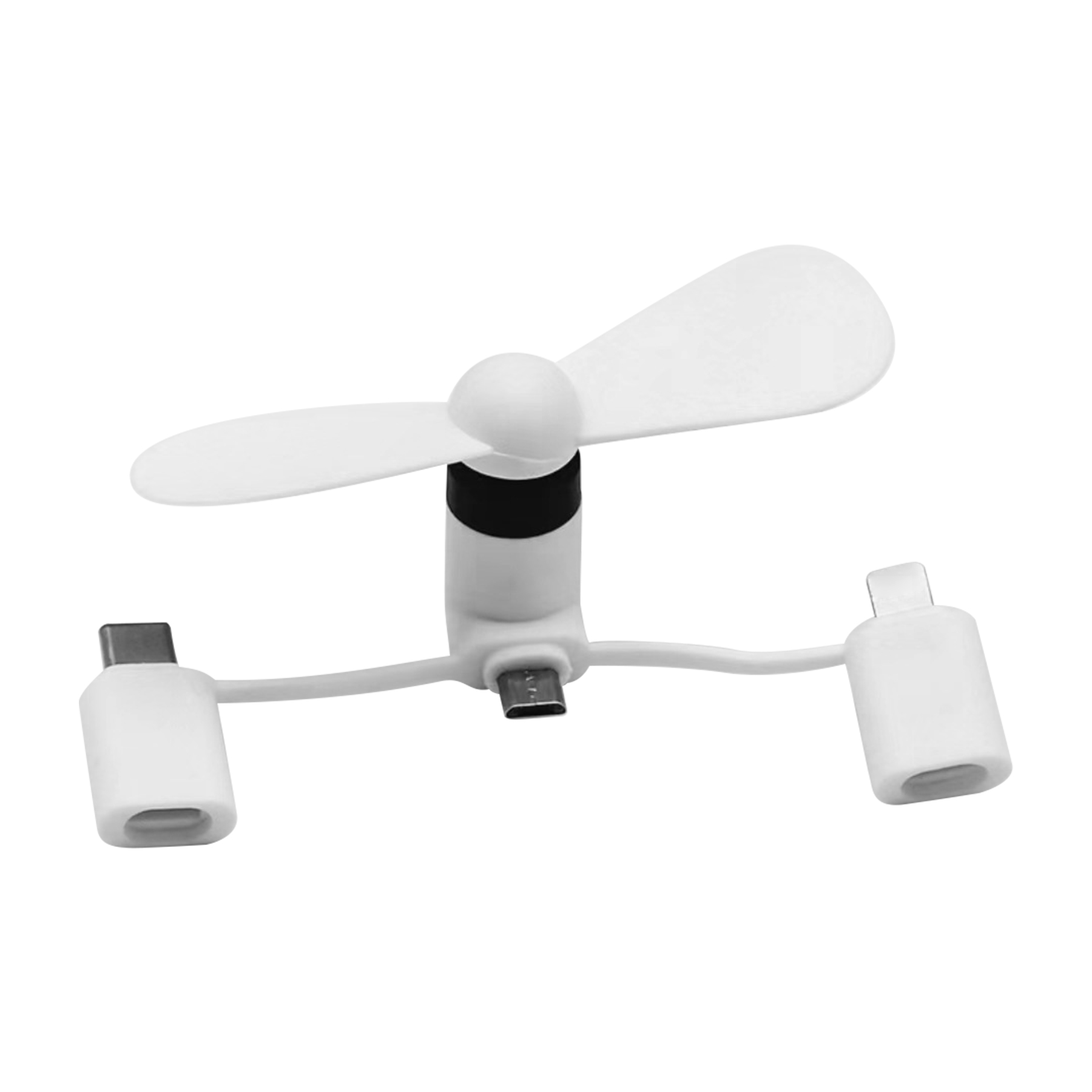 Mini USB 3 in 1 Portable Cell Smart Phone Fan 6