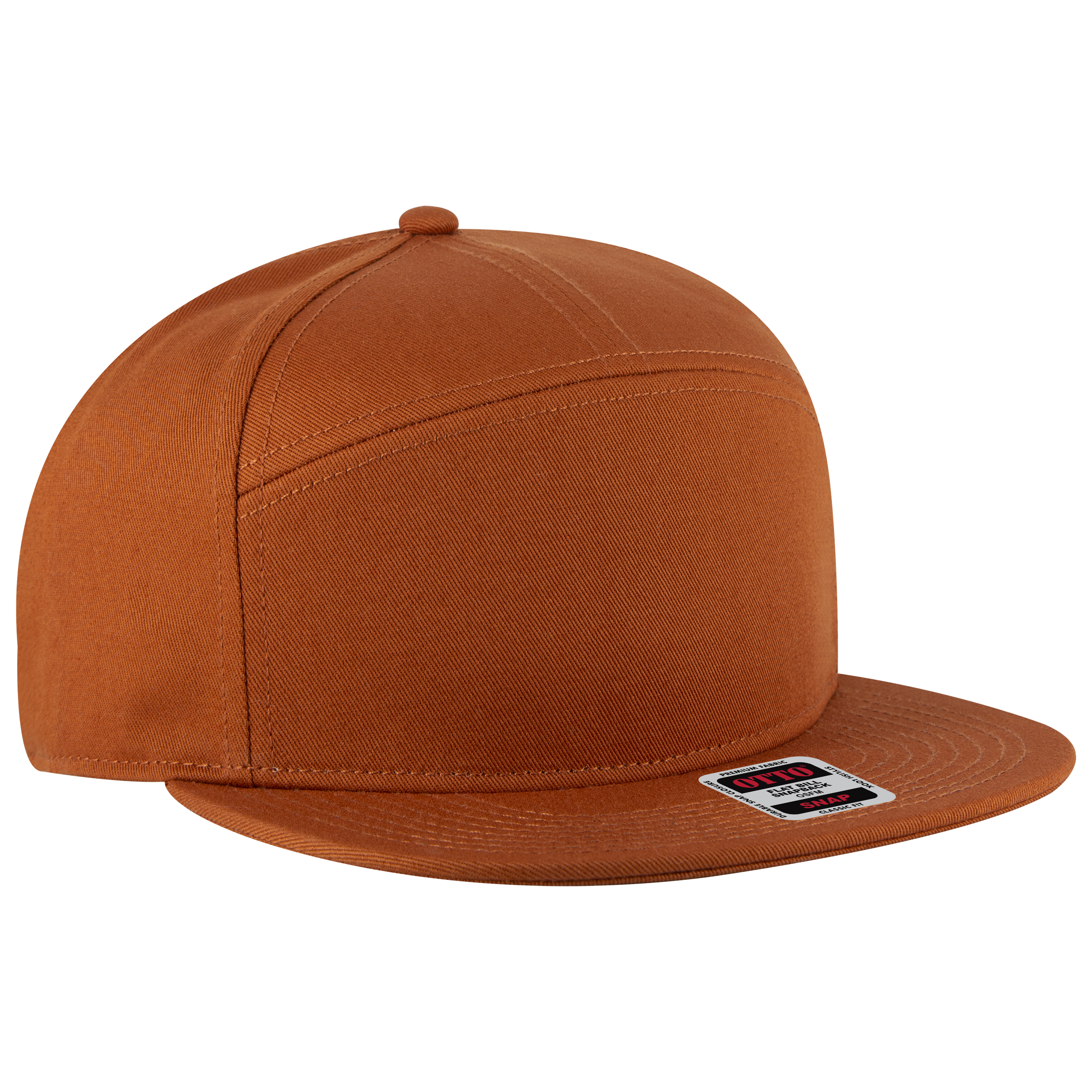 OTTO CAP® OTTO SNAP 7 Panel Pro Style Snapback Hat 6