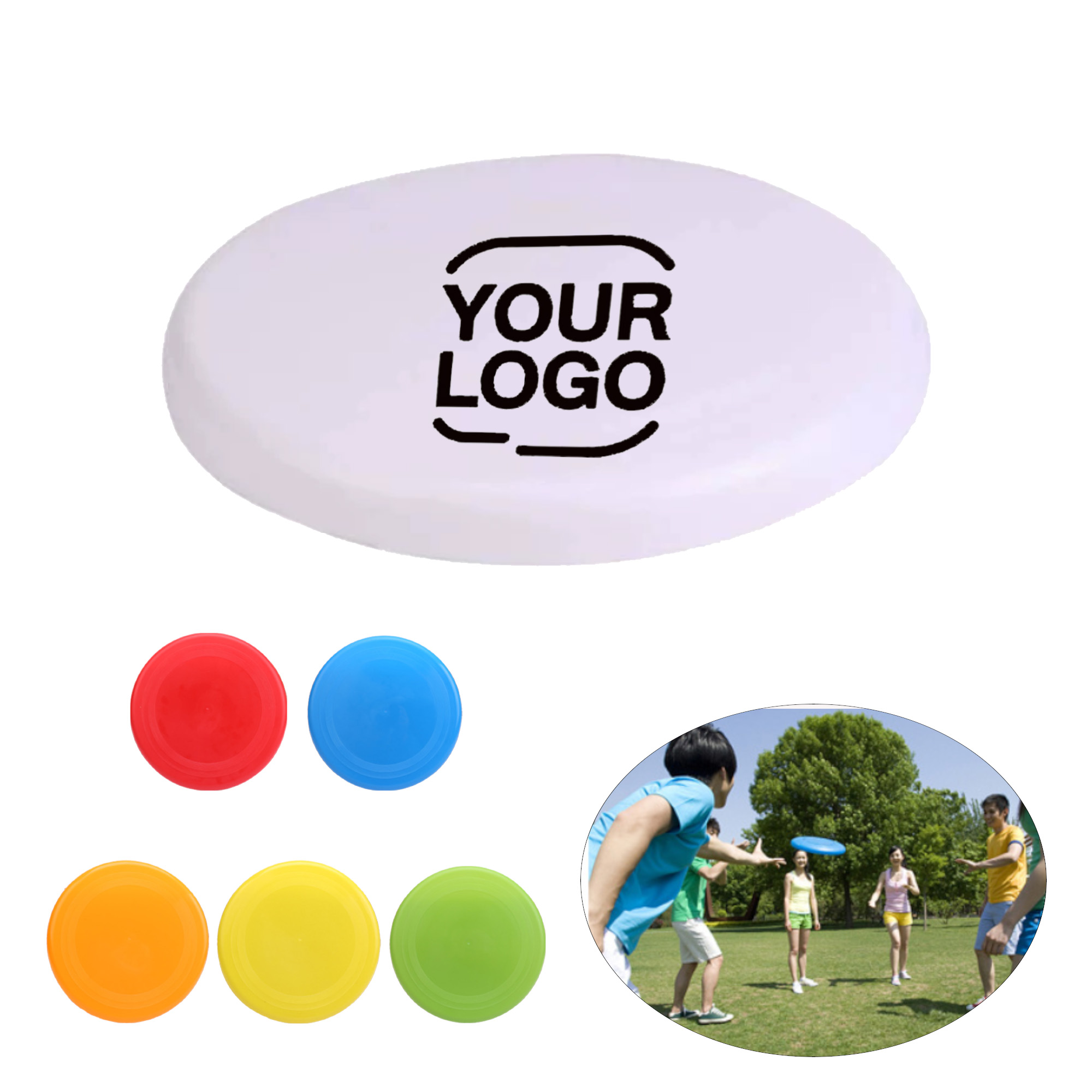 Plastic Flying Disc Saucer Sport Disc 10