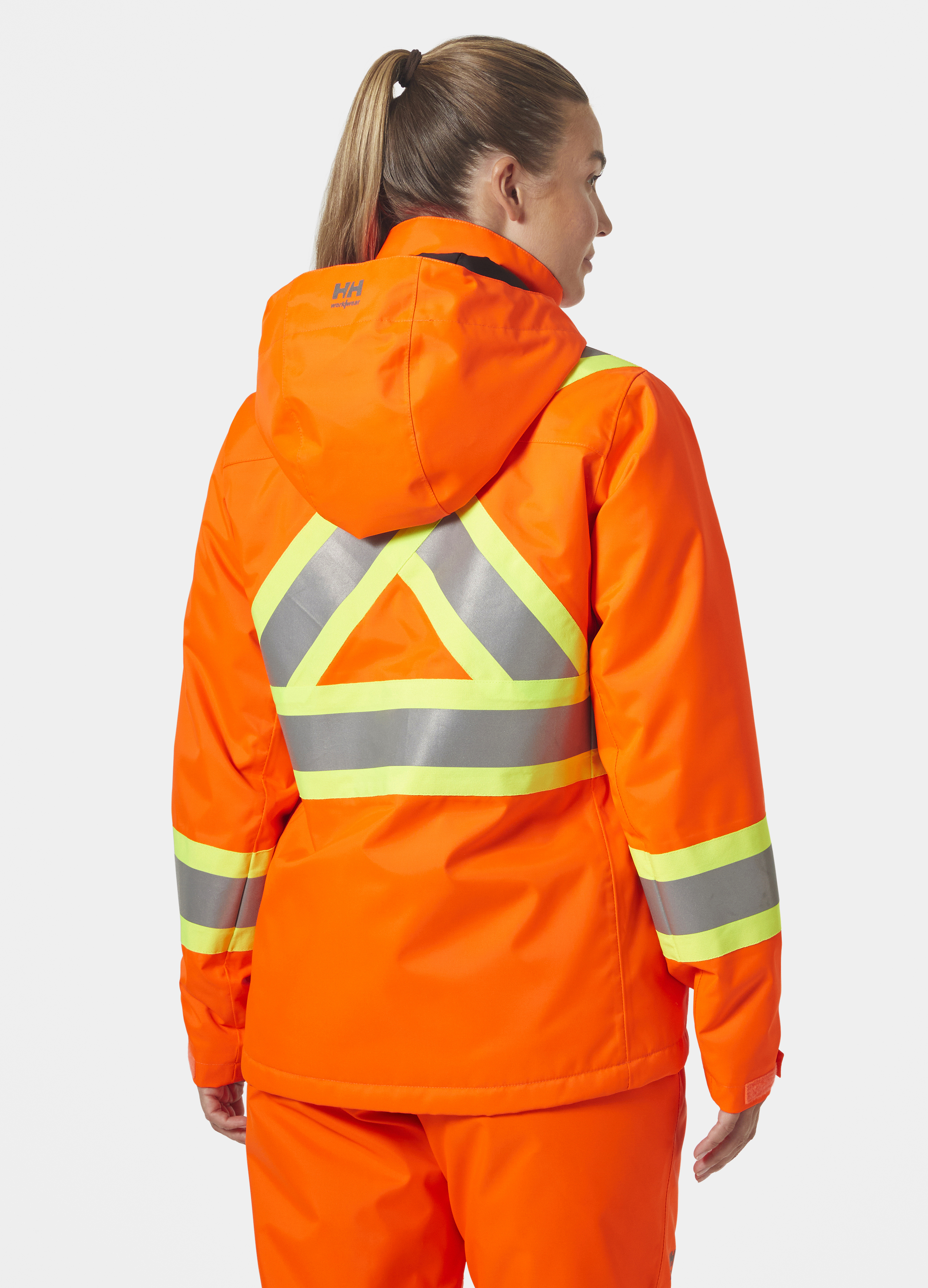Helly Hansen Women's Alta Hi Vis Insulated Winter Jacket CSA 10