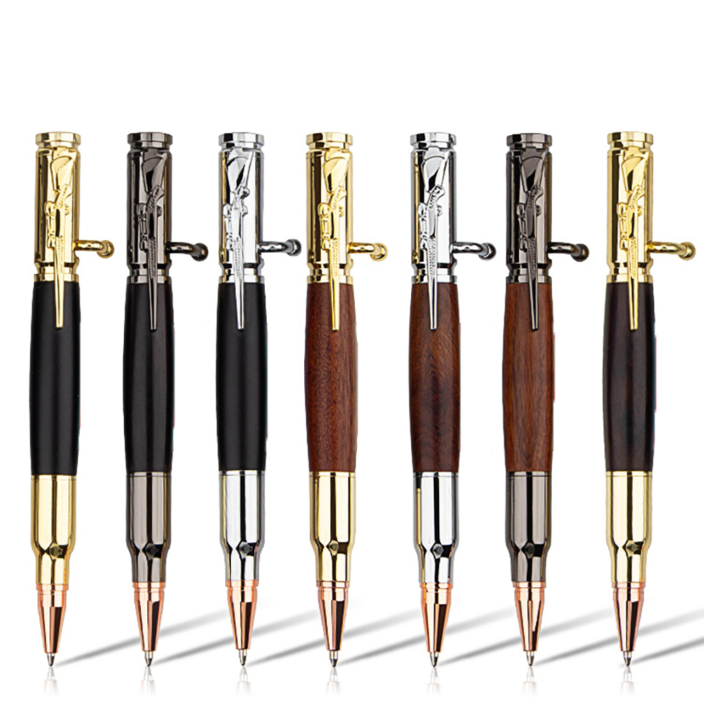 Gun Pen Brass Bullet Pen 1