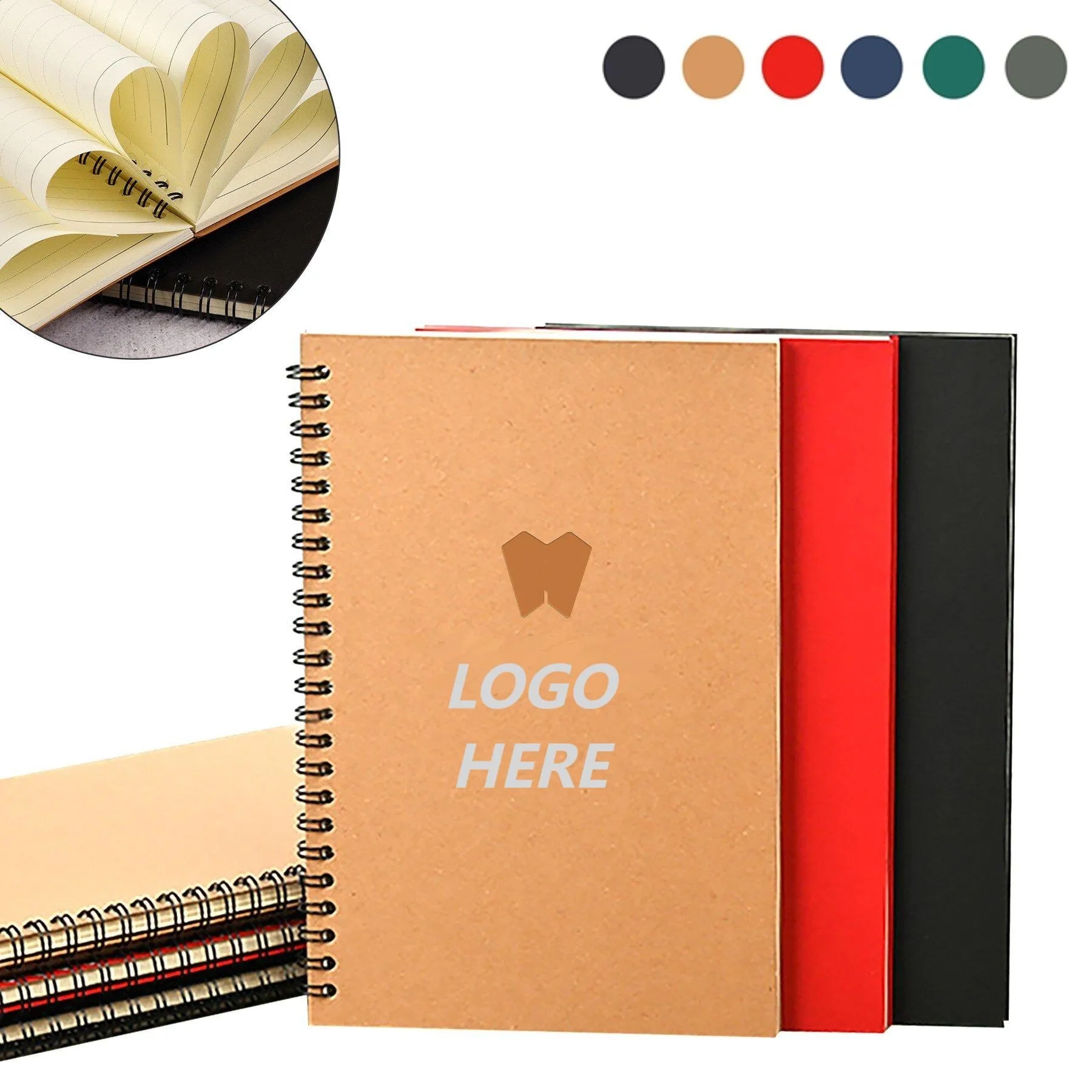 Spiral College Ruled Notebook 5