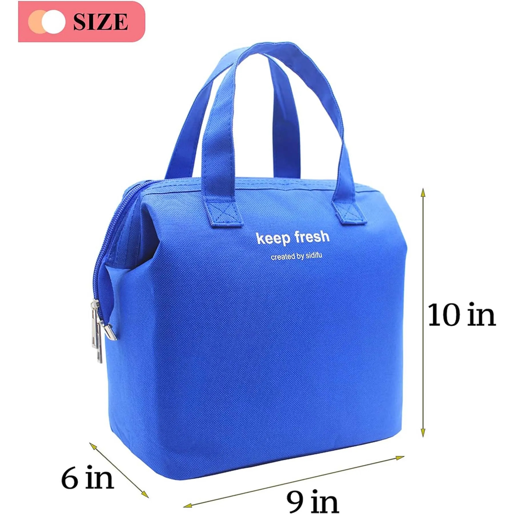 Cooler Lunch Tote Bag 8