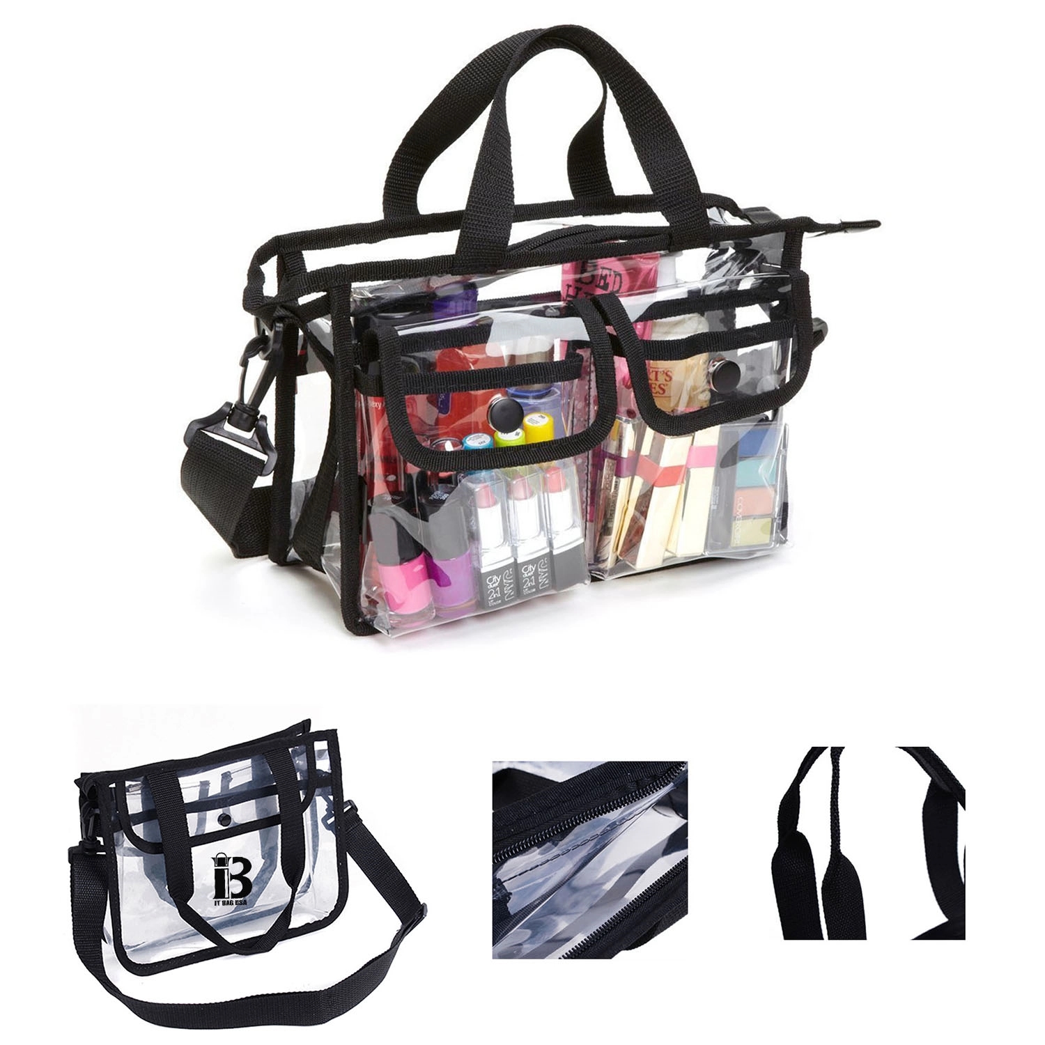 Clear Transparent Waterproof Tote Bags Pvc 3