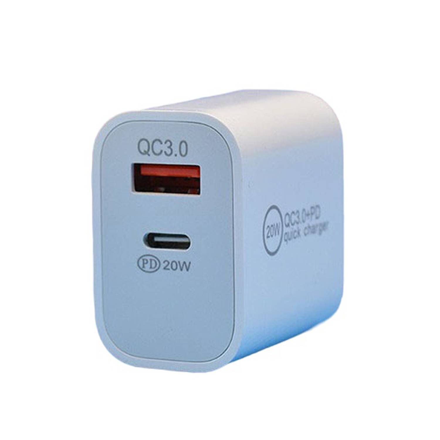 20W Dual Port USB Type-C Fast Charger 5