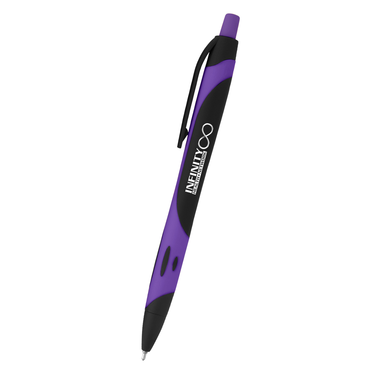 Two-Tone Sleek Write Rubberized Pen 16