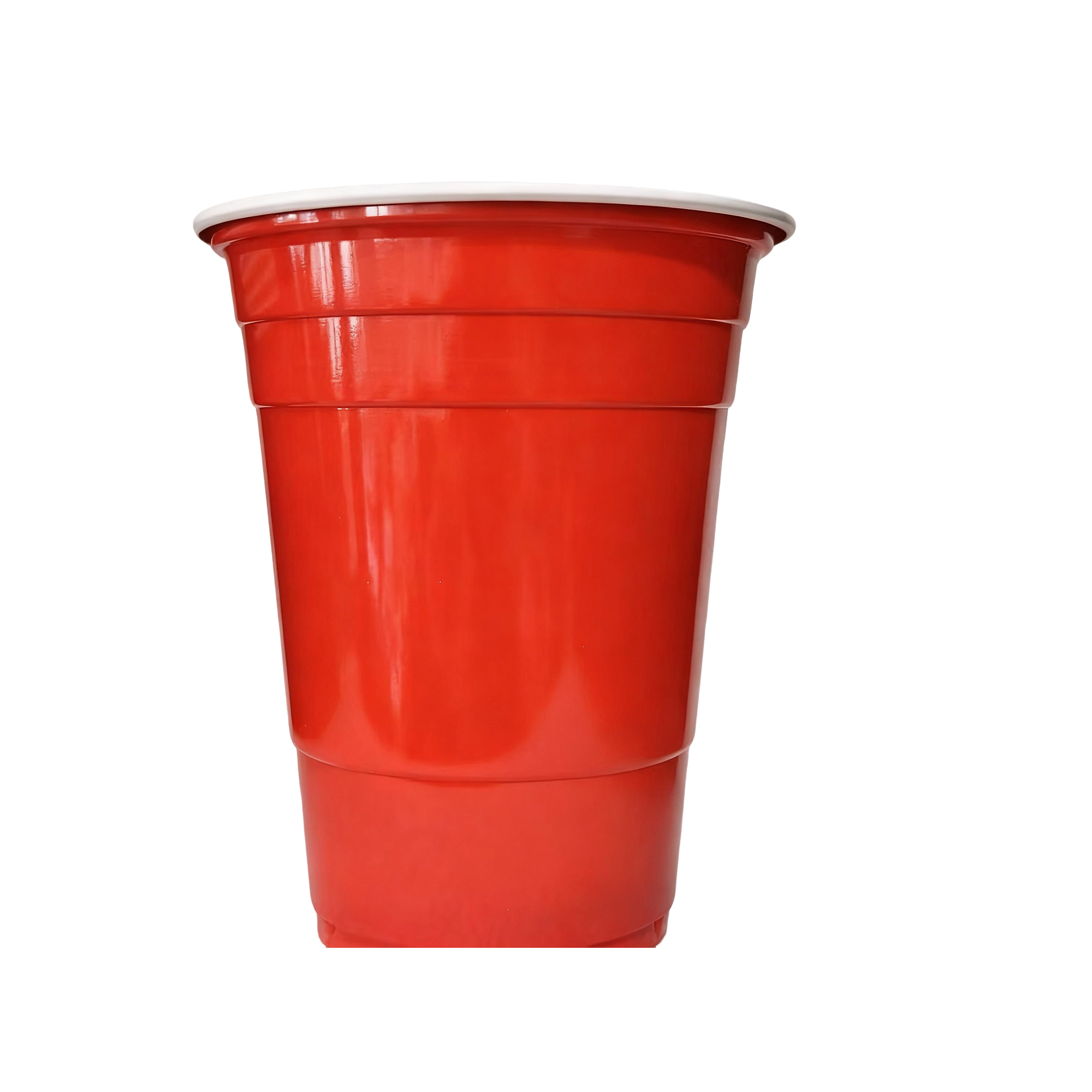 Sixteen Ounce Reusable Party Cup With Rolled Edge 11