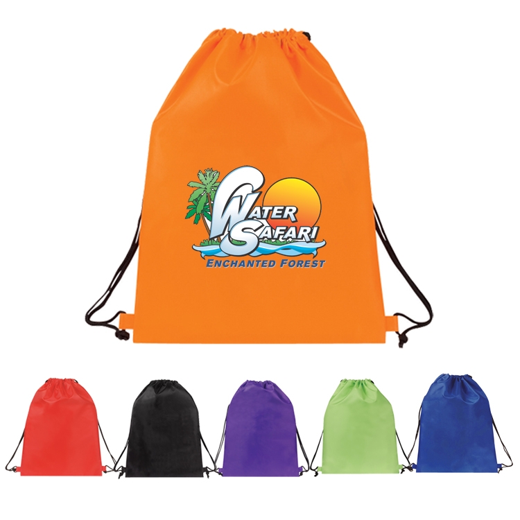 Drawstring Backpack w/Easy to Adjust Loop Corners(Bag, Backpack) 8