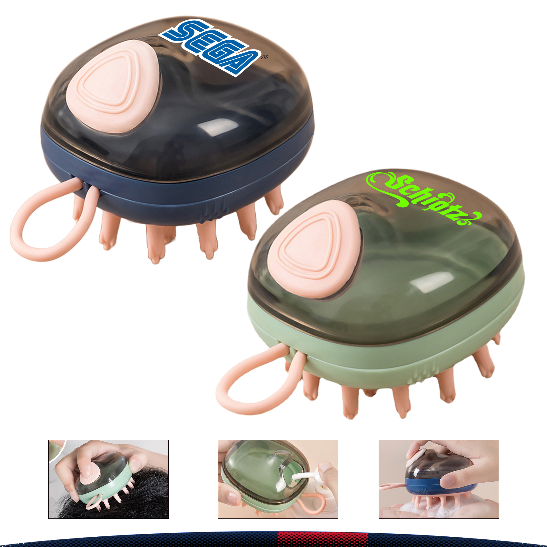 Olen Scalp Massager Brush 2
