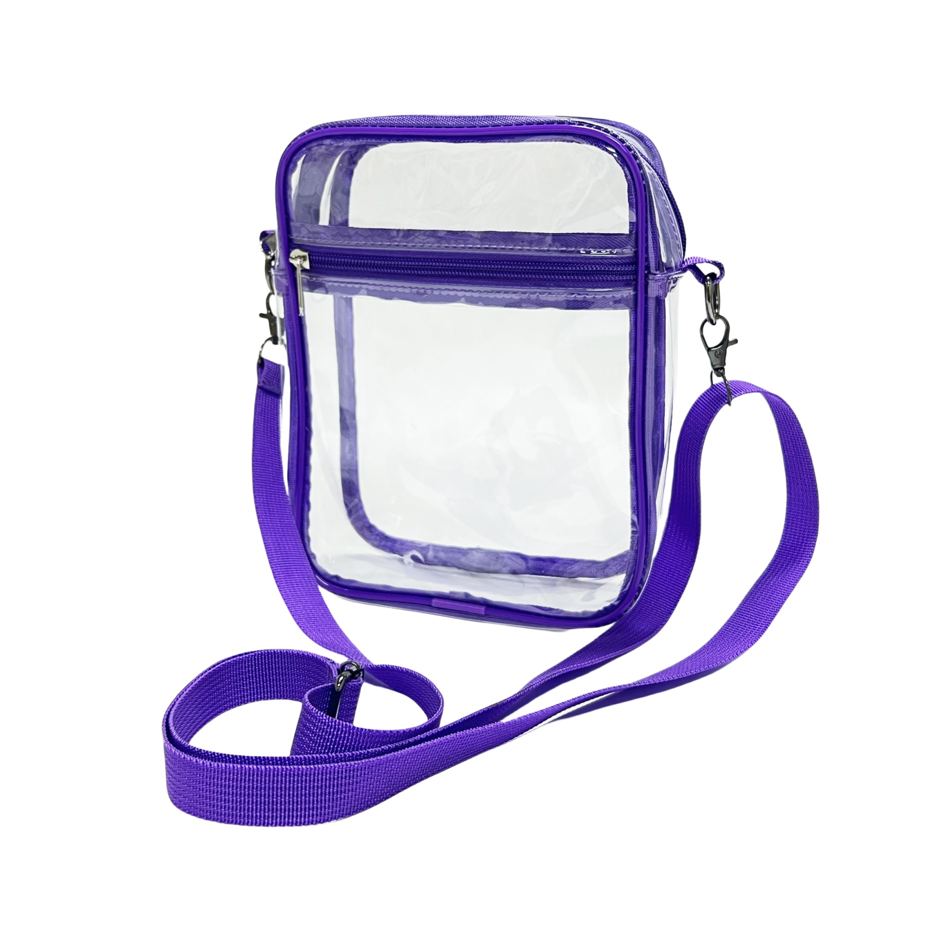 Large Clear CrossBody Bag Stadium Approved Clear Purse 6