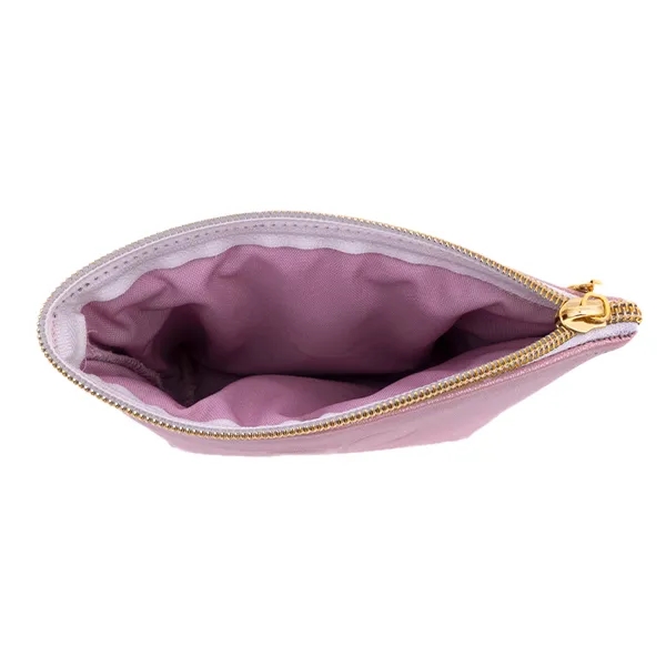 Vegan Leather Zippered Pouch 2