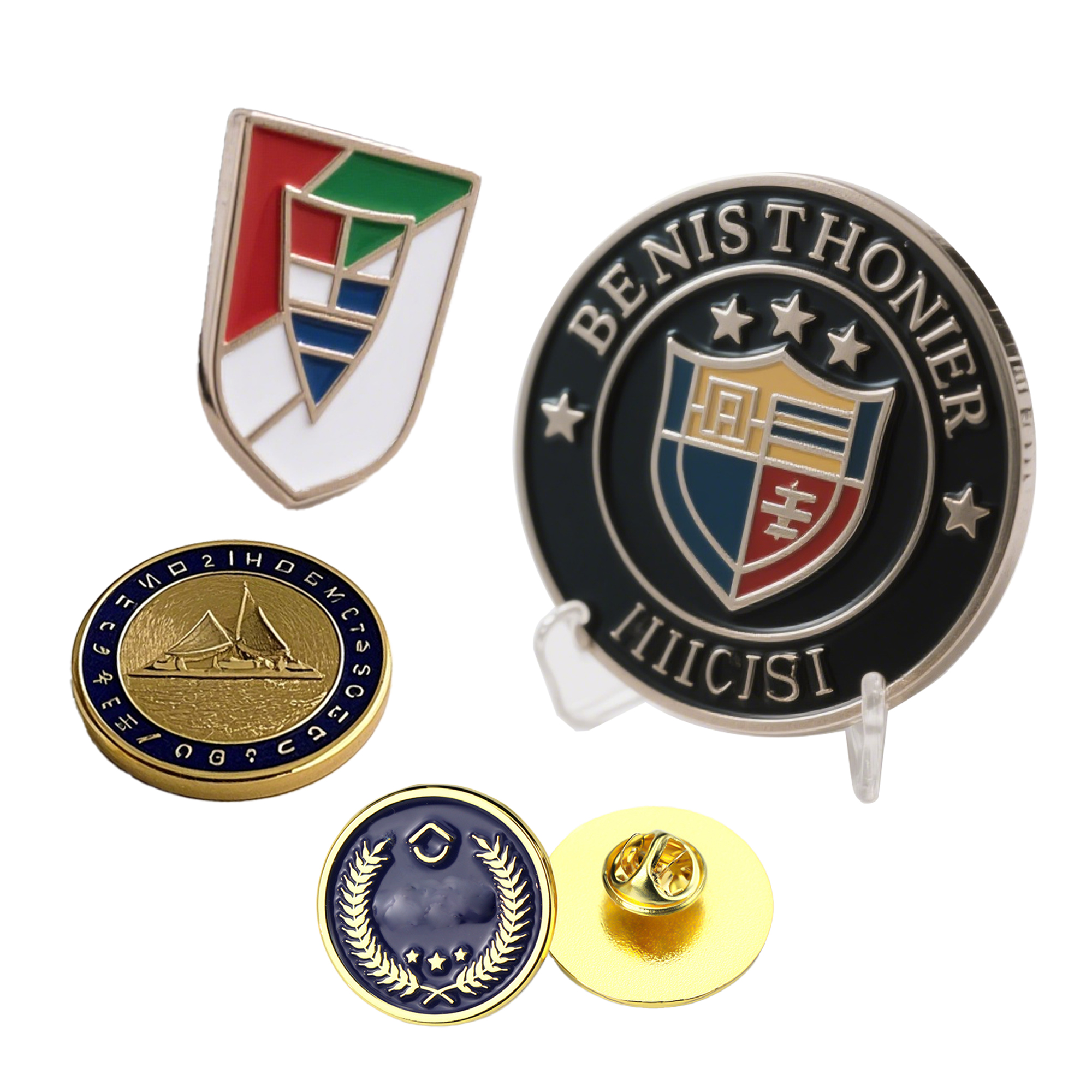 Custom Engraved Metal Badge 2