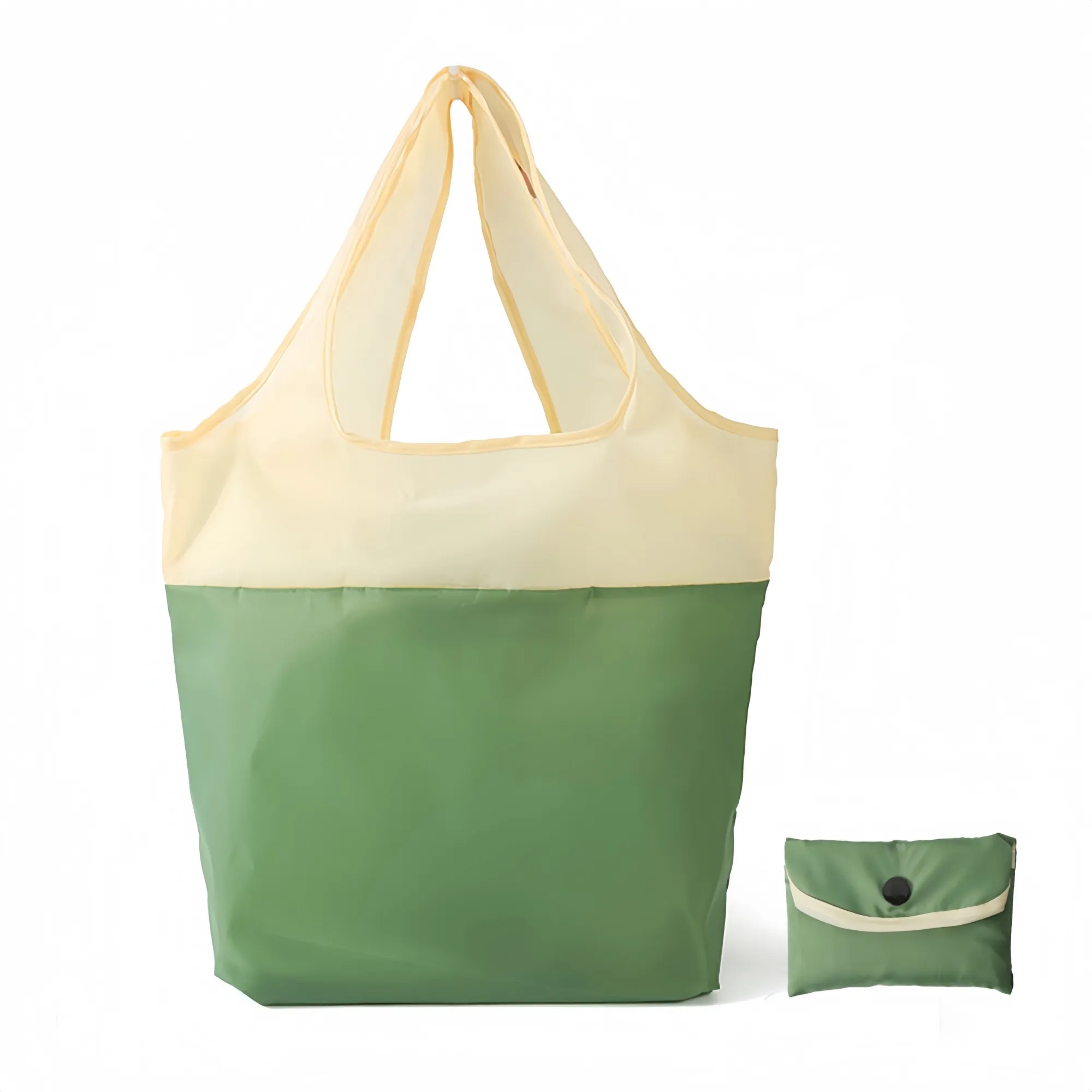 MOQ100 Recycled Polyester Waterproof Foldable Shopping Bag 7