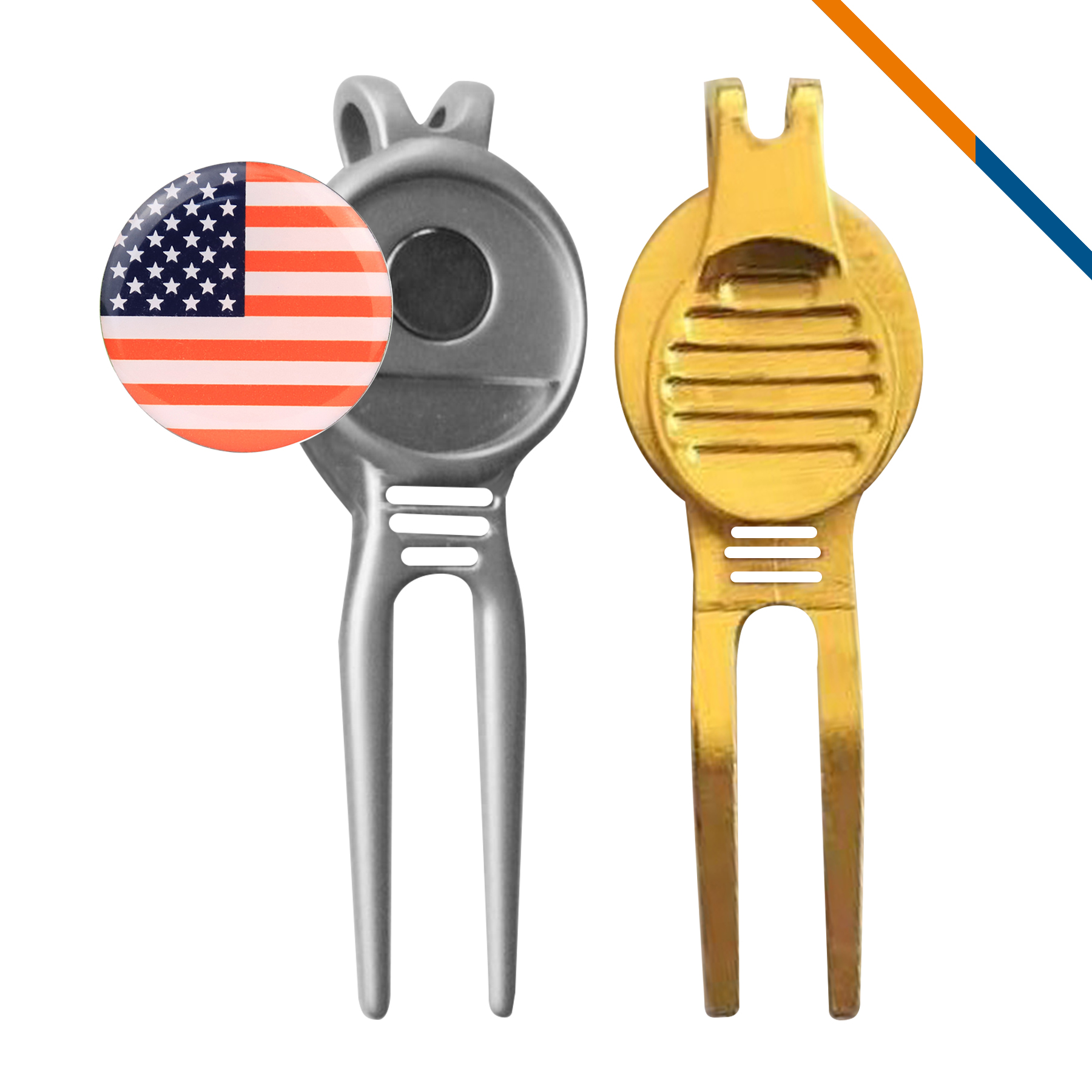 Lery Ball Marker Golf Divot Tool 8