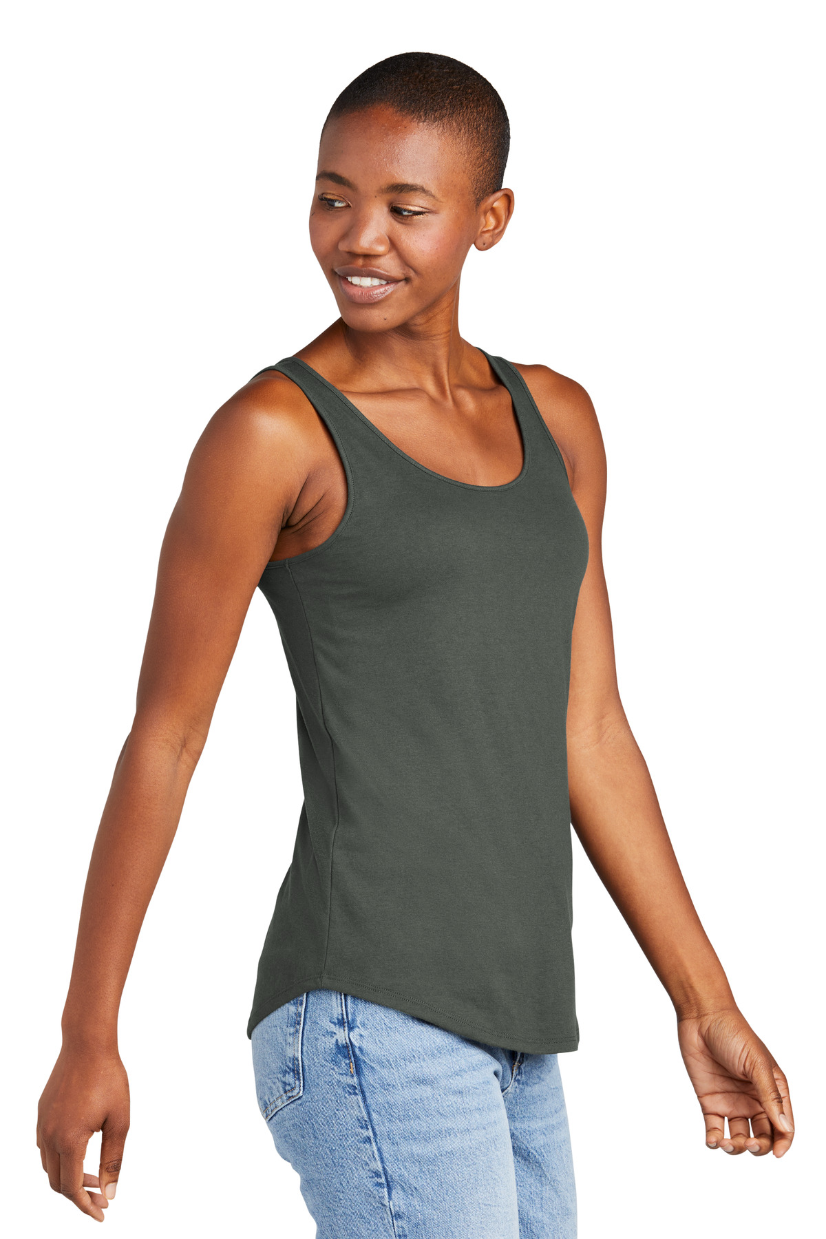 District Women's Perfect Tri Relaxed Tank DT151 71