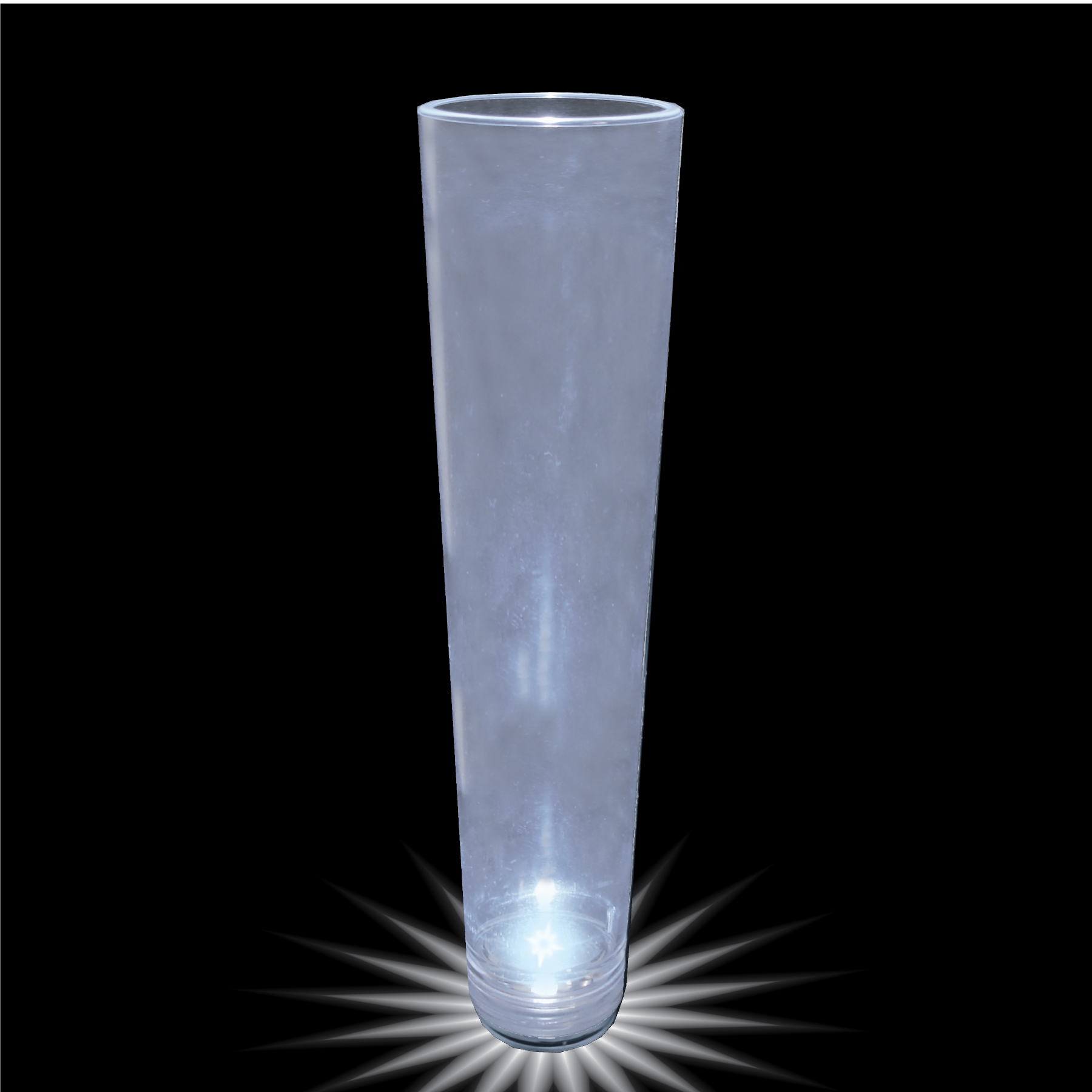 7oz Light Up Plastic Champagne Shooter Flute 2