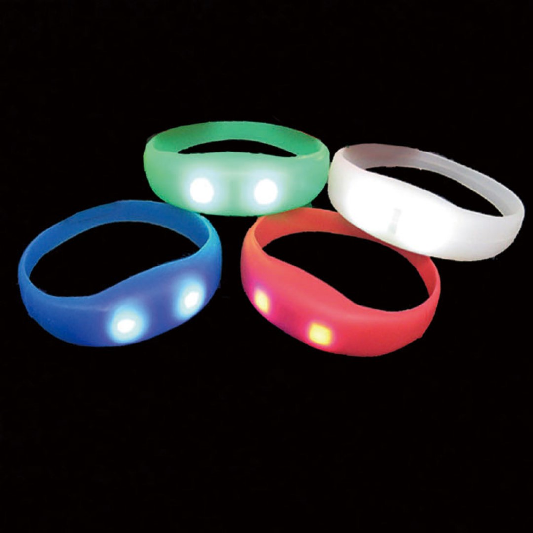 LED Flashing Bracelet Glowing Bangle 8