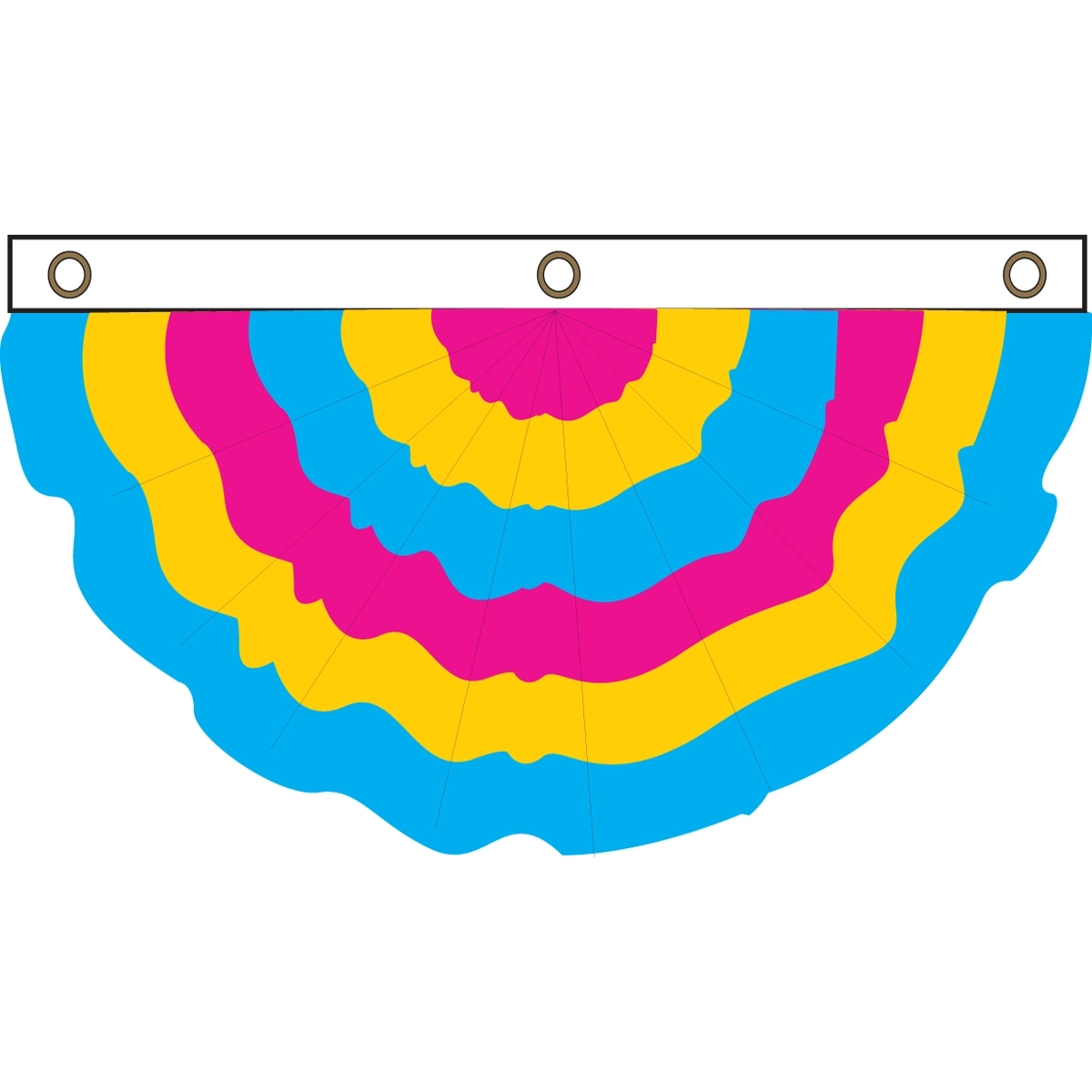 Pansexual Pleated Full Fan 1