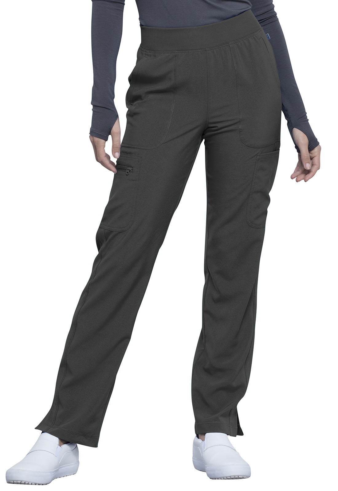 Infinity - Women's 6- Pocket Mid Rise Tapered Leg Pant 9