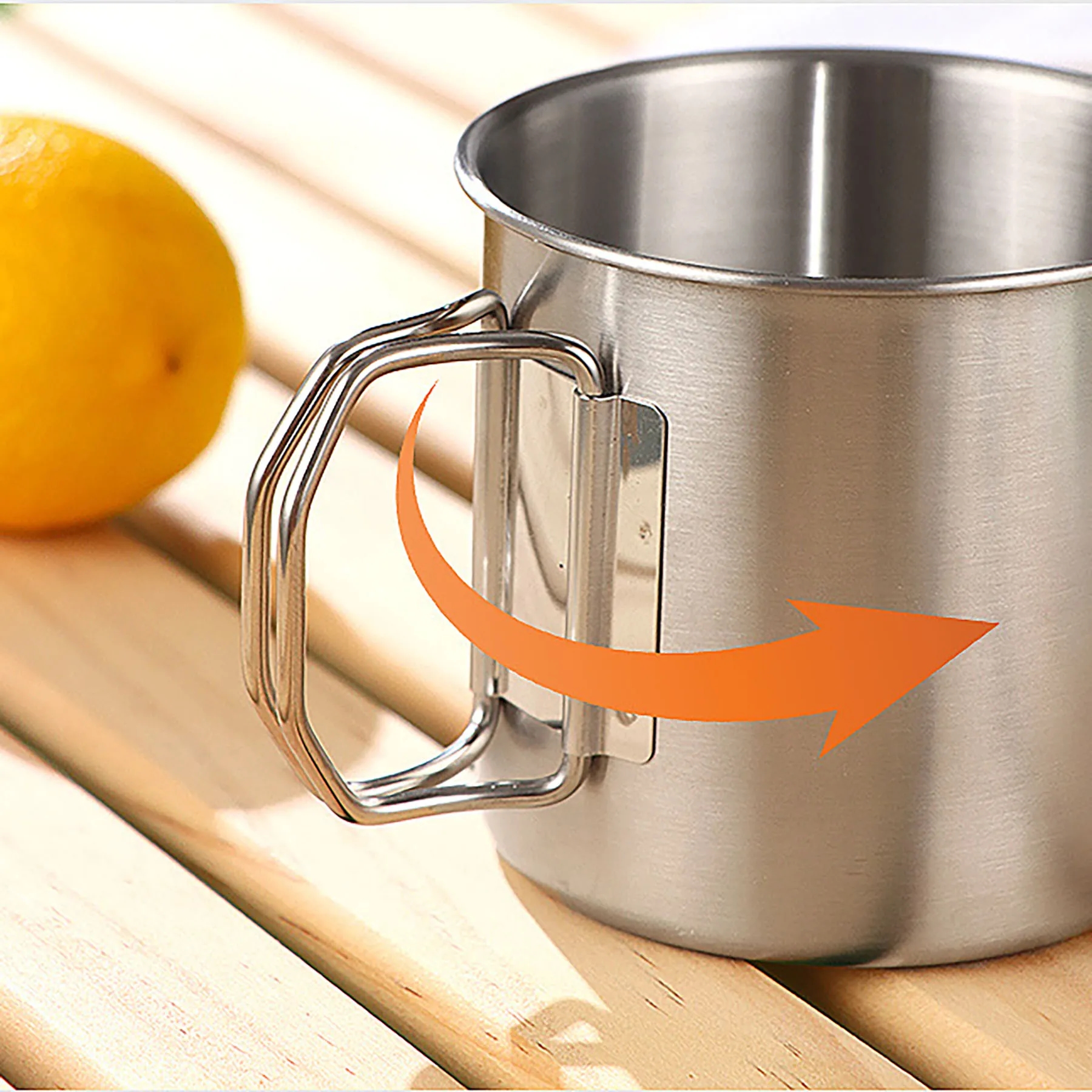 Foldable Handle Camping Mug 2