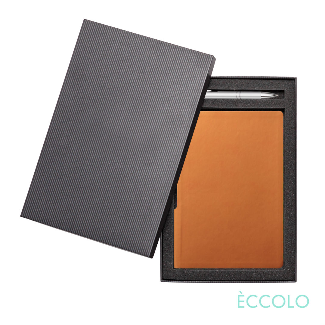 Eccolo® Groove Journal/Clicker Pen Gift Set - (M) 2