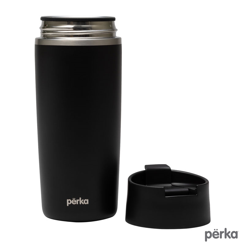 Perka® Macchiato 12 oz. Double Wall Coffee/Tea Press Tumbler 23