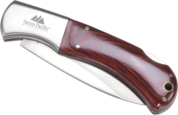 Rustic Wood Handle Knife 12