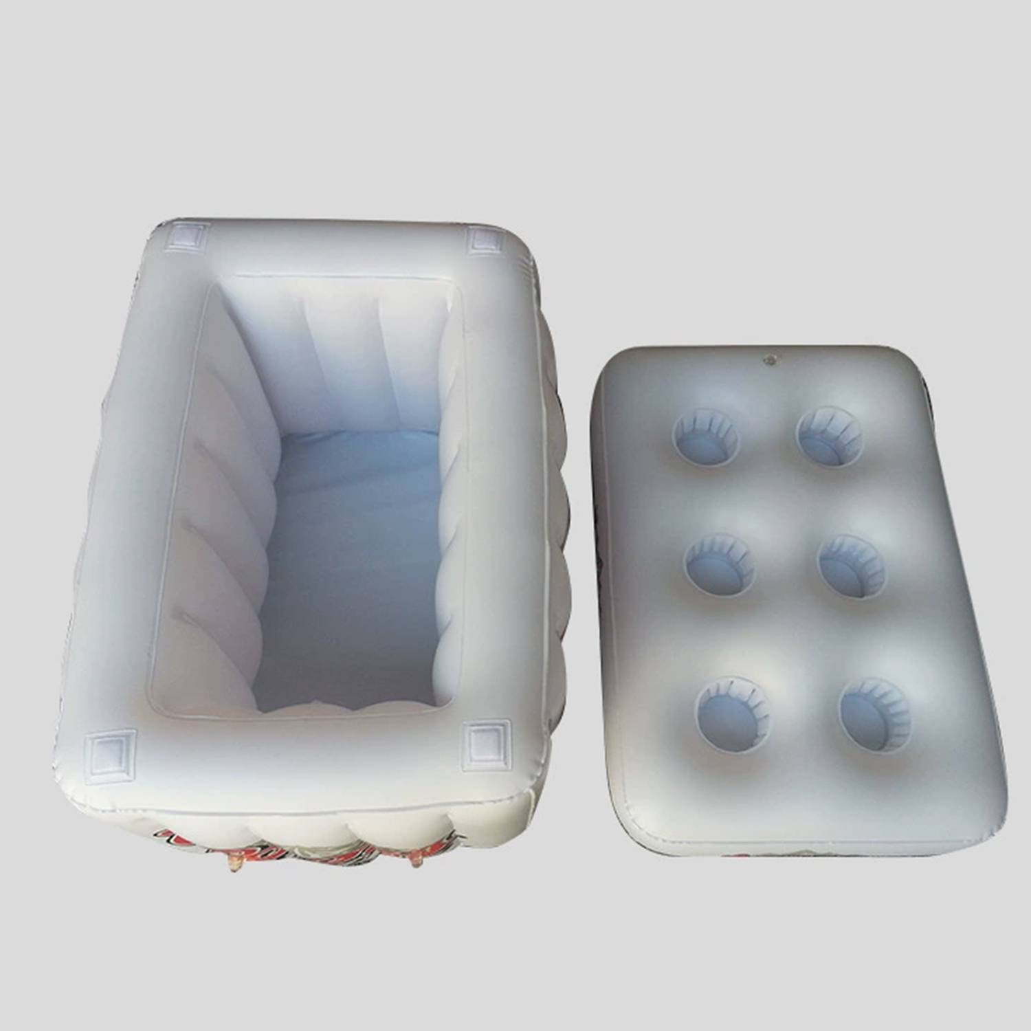 Custom PVC Inflatable Square Beer Ice Bucket 7