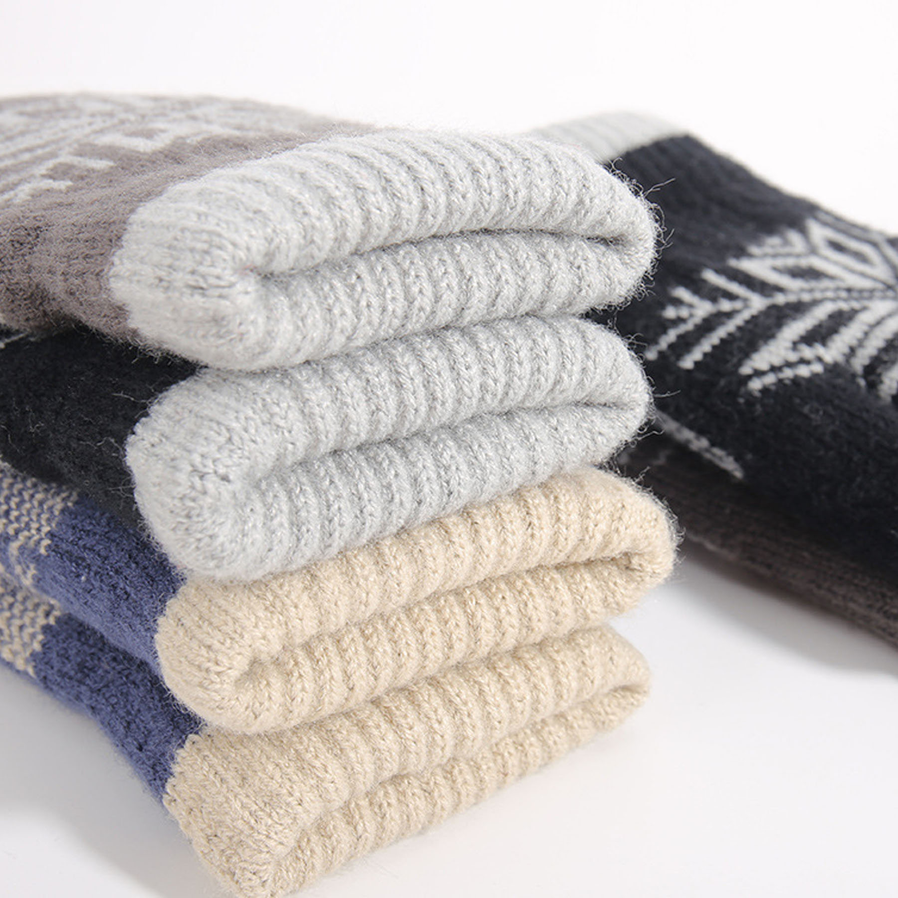 Christmas Double-Layer Touchscreen Gloves 9