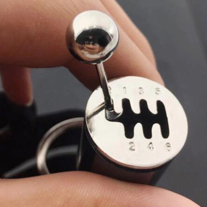 Auto Part Model Gear Box Shifter Keychain 5