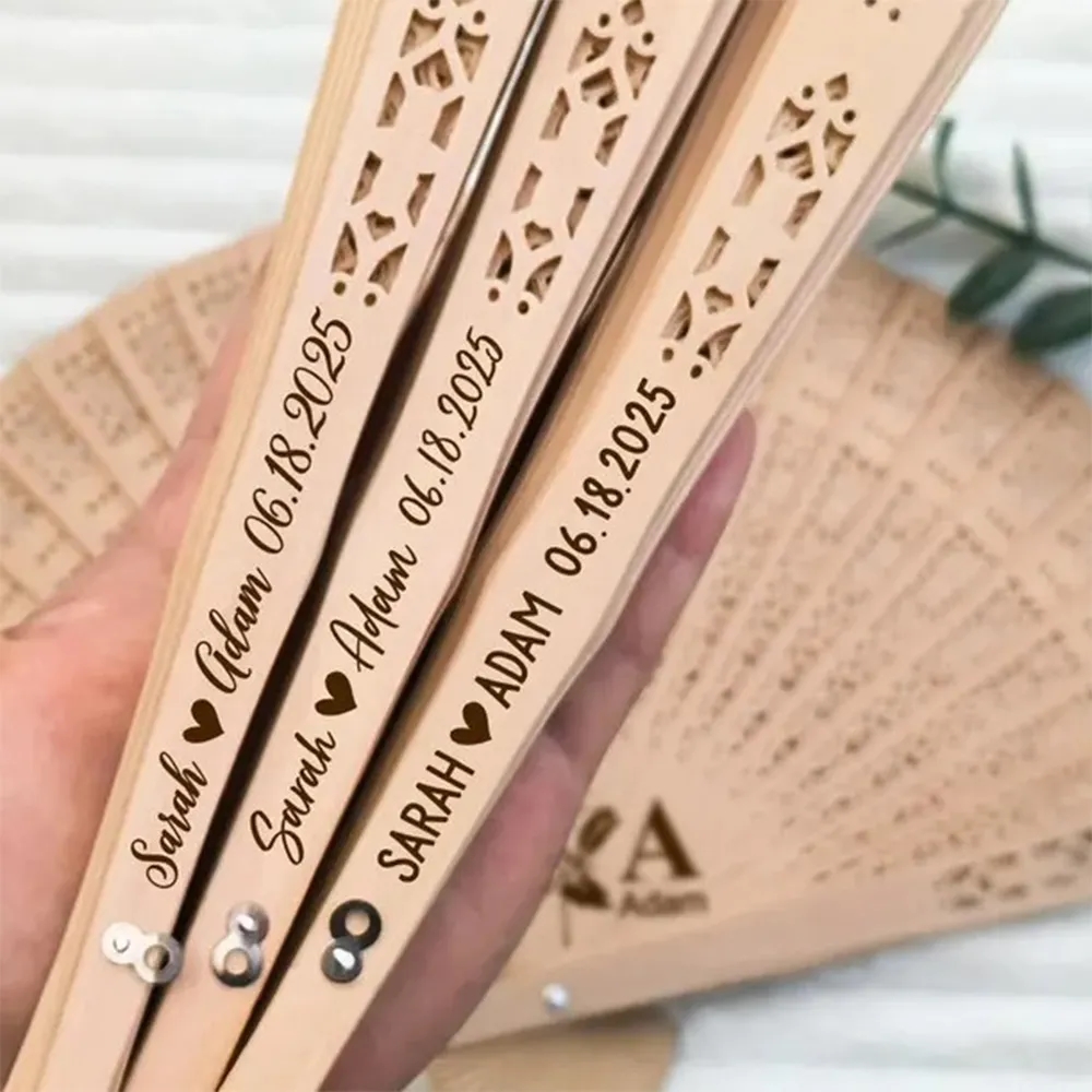 Wooden Folding Hand Fan 21