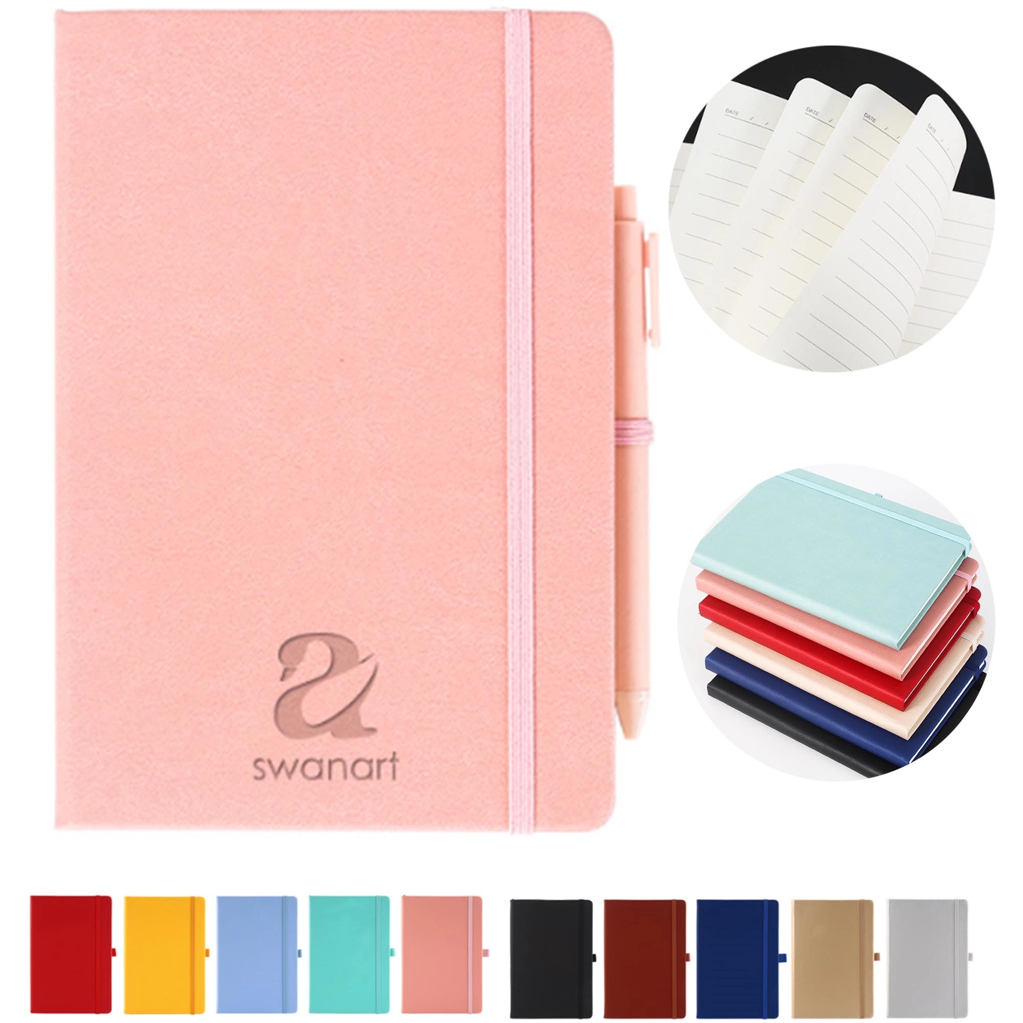 Journal Notebook With Pen Loop 2