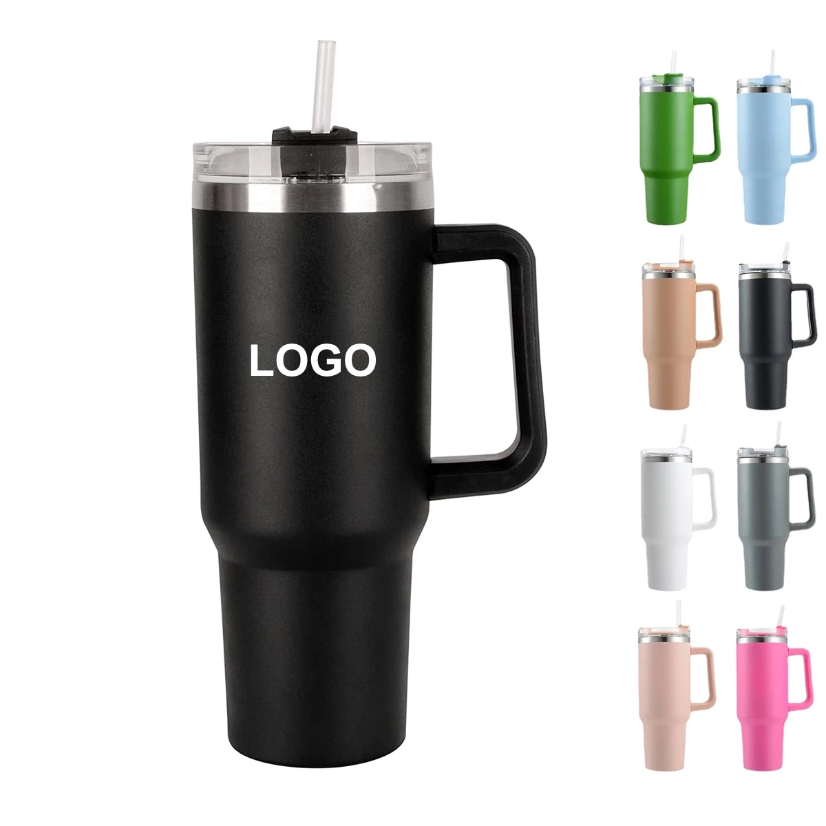 40 oz Tumbler with Handle 6