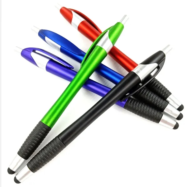 Promotional Stylus Gripper Pen 4