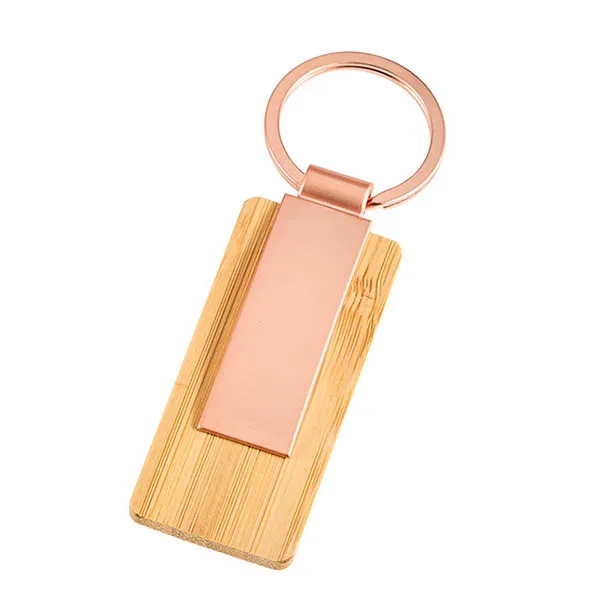 Engraved Bamboo Key Tag 5