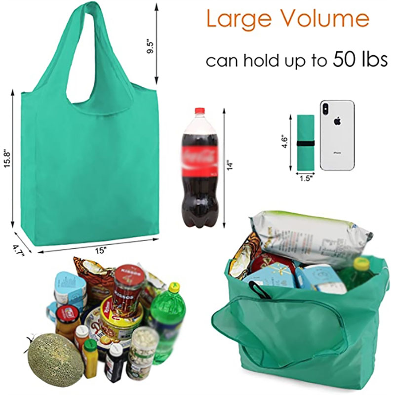 Reusable portable shopping bags 6