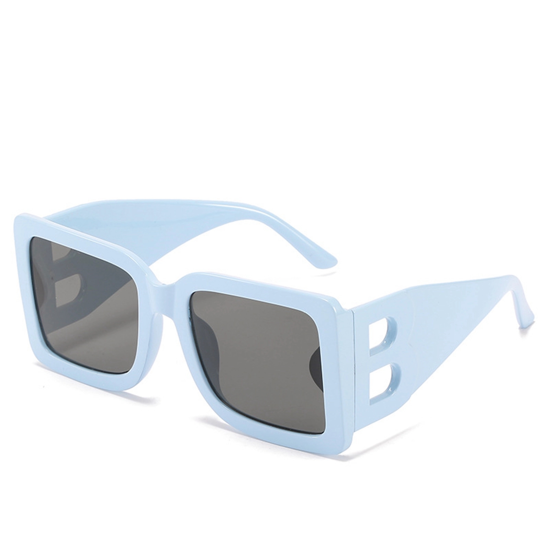 Oversized Big B Man Rectangle Sunglasses 6