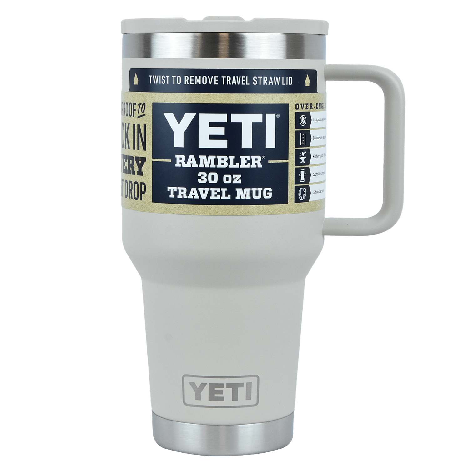 YETI® Rambler® Stainless Steel Insulated 30 oz Travel Straw Mug 2