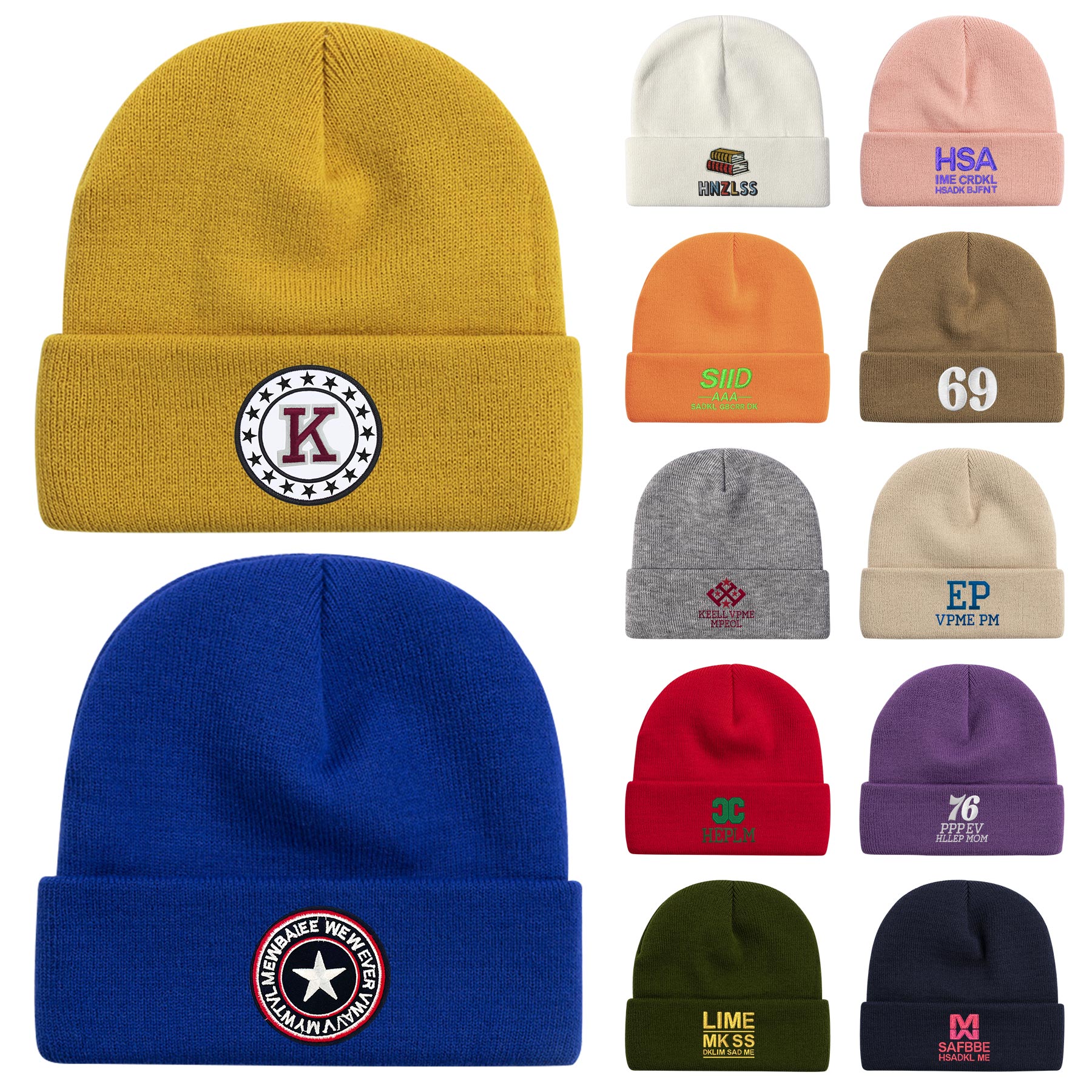 Winter Knitted Hat 16