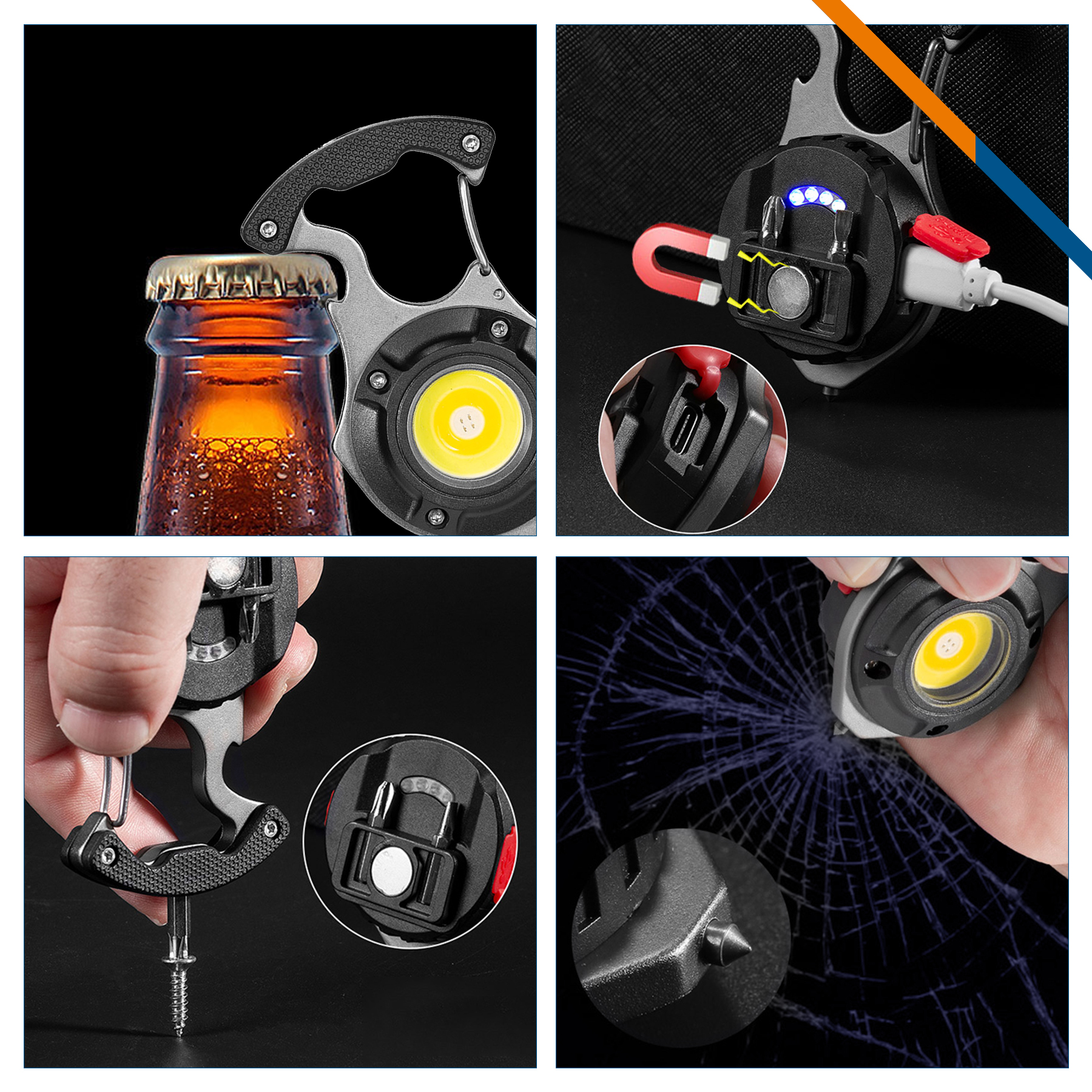 Clenk COB Flashlight 4