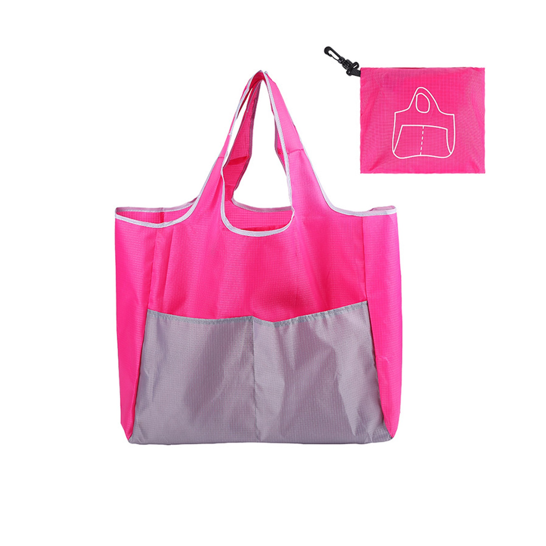Oxford Cloth Folding Shopping Bag, custom tote bag with logo imprint 7