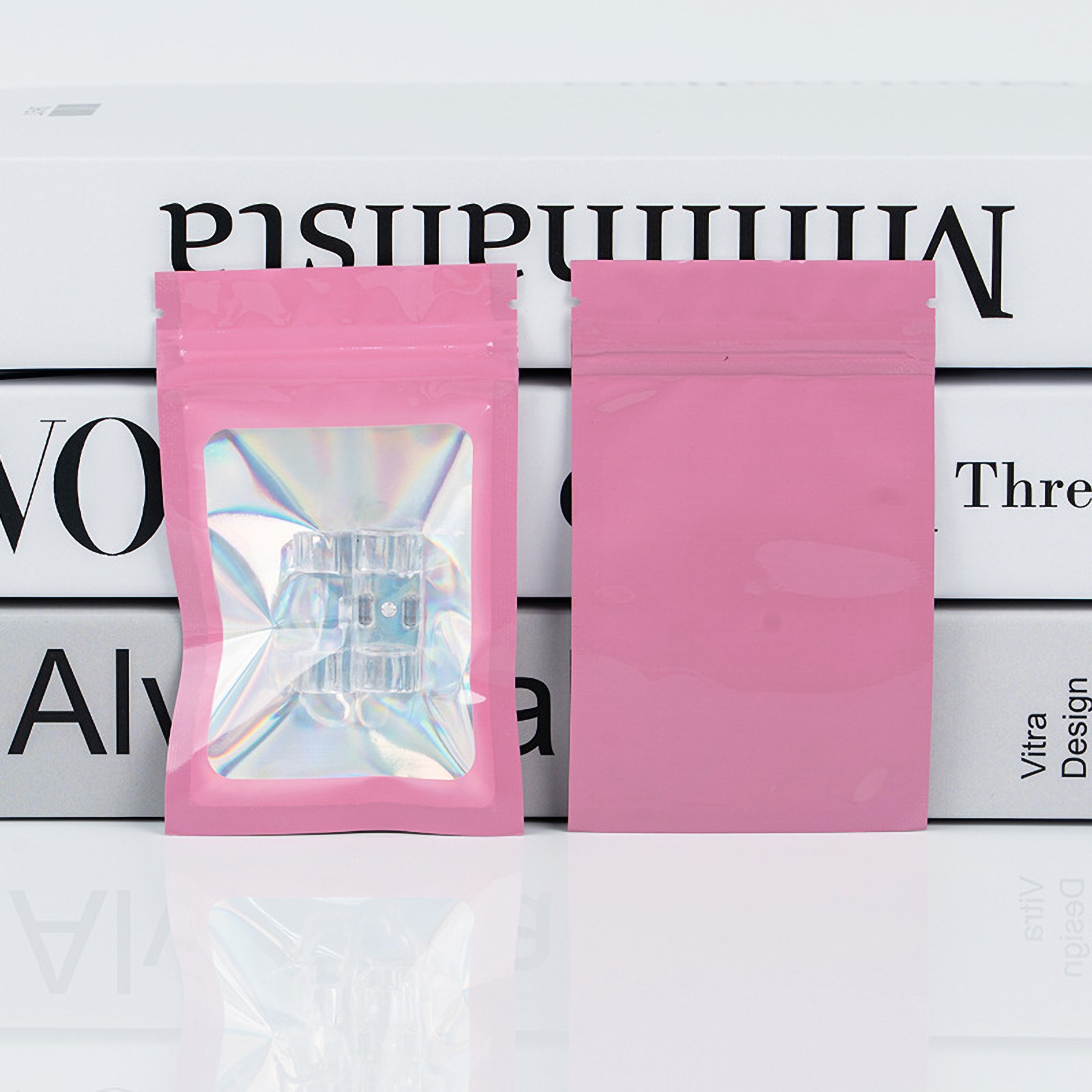Mylar Holographic Resealable Bags 5