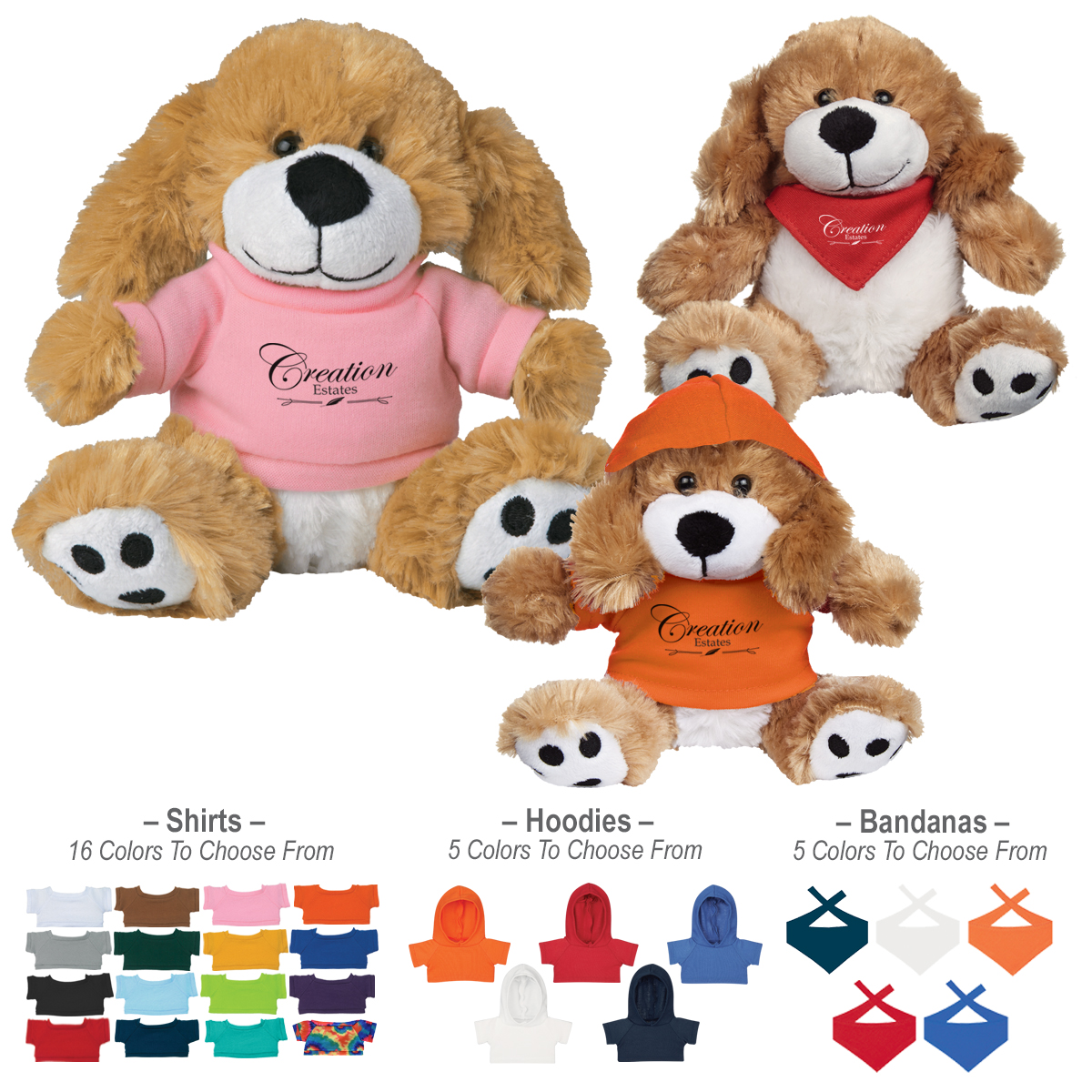 6" Big Paw Dog 9