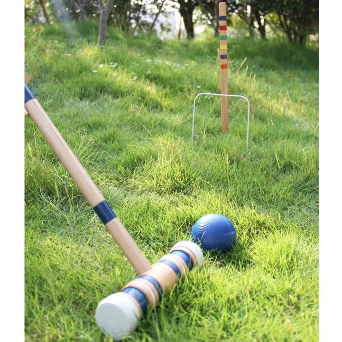 Six Player Croquet Set with Bag 4