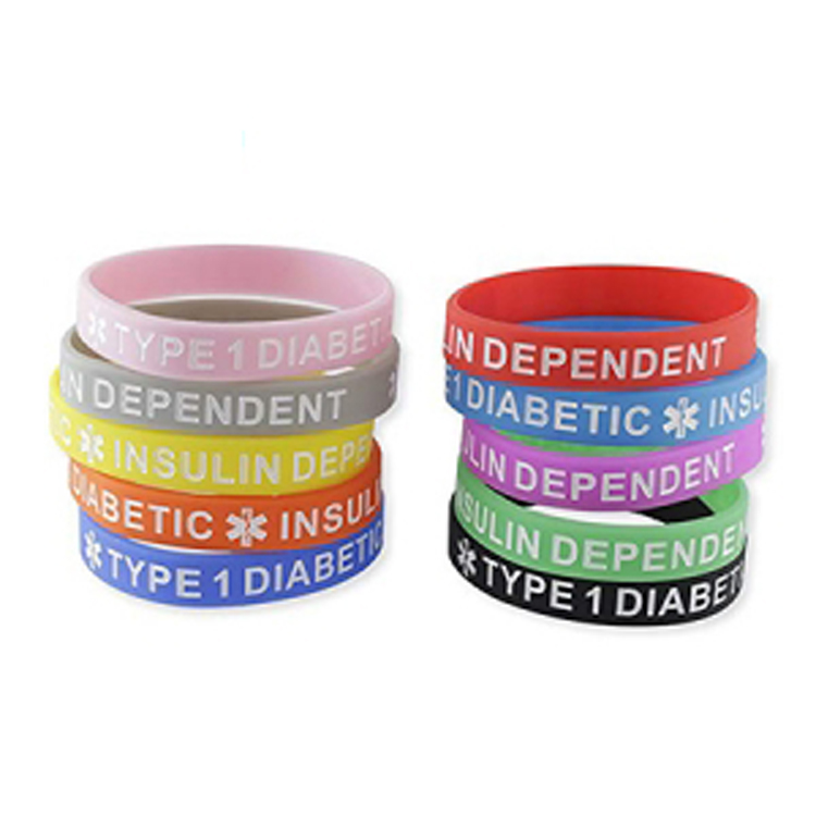 Debossed Silicone Bracelet 4