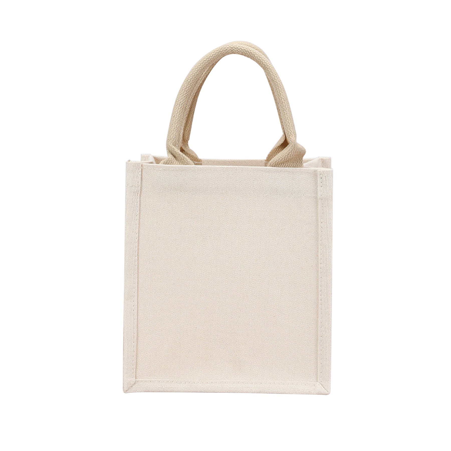 Handheld Canvas Bag, custom tote bag with logo imprint 2